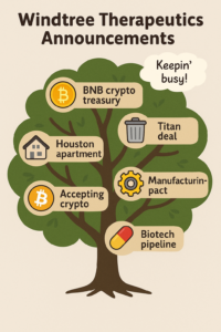 Windtree Therapeutics Announced Pivots